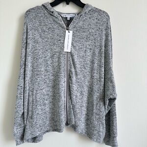 Cupcake and cashmere Gray Zip-Up Hoodie